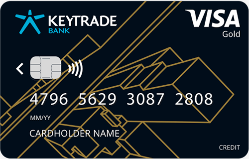 keytrade bank visa gold